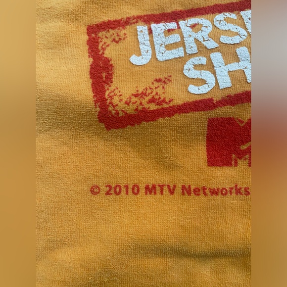 2010 Jersey Shore GTL Gym Tanning Laundry MTV orange logo beach towel - Picture 6 of 10